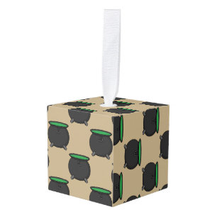 Witch Cauldron Kubus Ornament