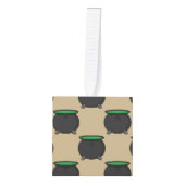 Witch Cauldron Kubus Ornament (Voorkant)