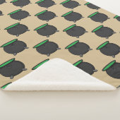 Witch Cauldron Sherpa Deken (3/4)