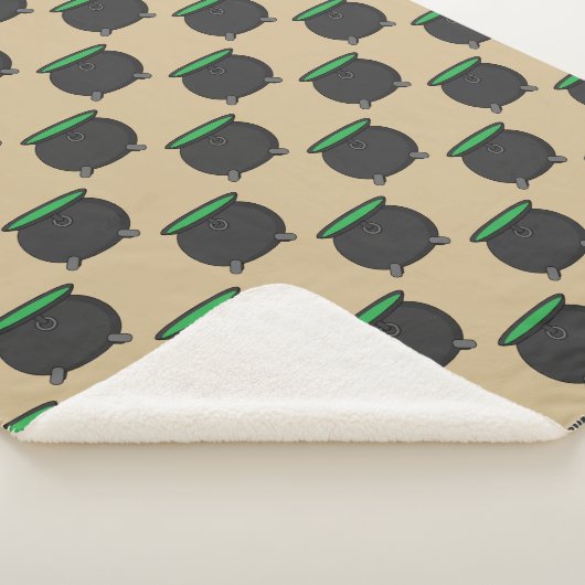 Witch Cauldron Sherpa Deken (3/4)