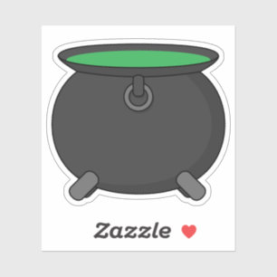 Witch Cauldron Sticker