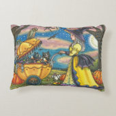 WITCH, CHAT NOIR BÉBÉ BUGGY, COUSSIN ACCENT VACANC (Dos)