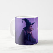 Witch Coffee Mug | Moonlight Halloween Cup (Devant gauche)