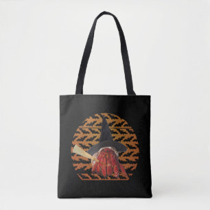 Witch Crab Funny Halloween Hermit Crab Lover Draagtas