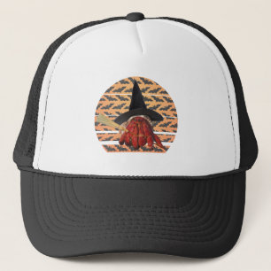 Witch Crab Funny Halloween Hermit Crab Lover Trucker Pet
