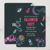 Witch Crafts Halloween Party Invitation (Devant / Derrière)