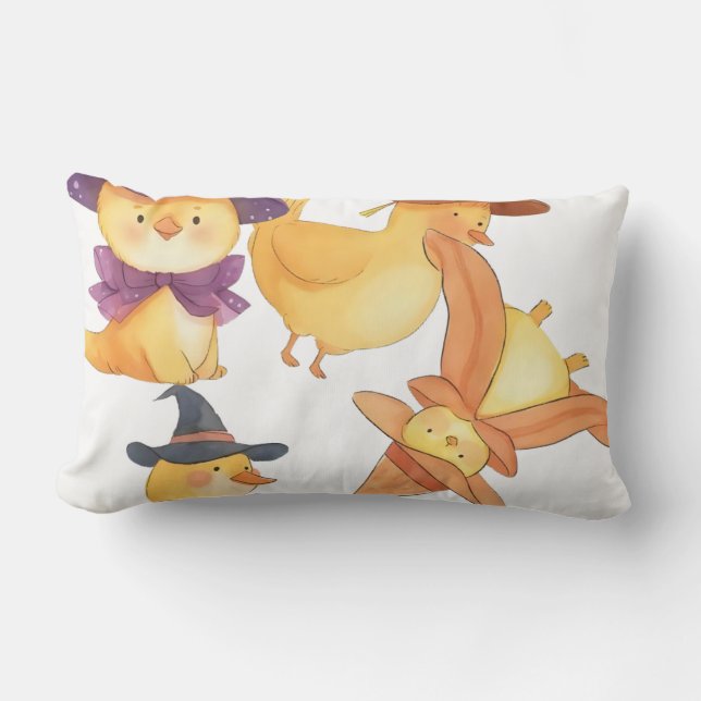 Witch Duck Kussen (Voorkant)