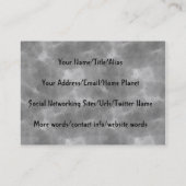 Witch en Cat Visitekaartje (Achterkant)