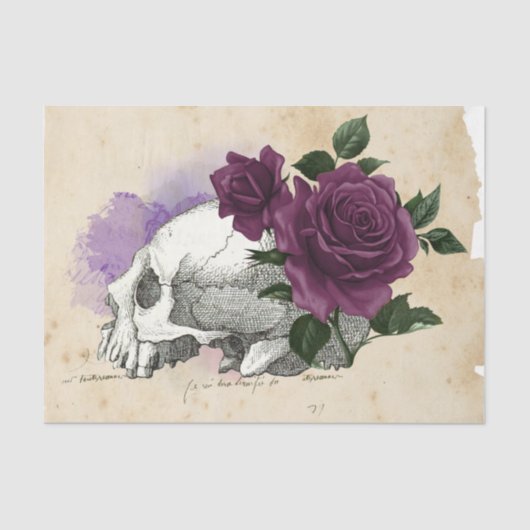 Witch Ephemera Design Series #6 Tissuepapier (Voorkant)