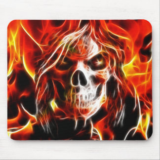 Witch Fiery Skull Muismat