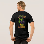 Witch frogT-Shirt Tri-Blend Shirt (Achterkant volledig)