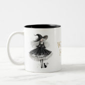 Witch Fuel Gothic Witch Coffee Mug (Gauche)