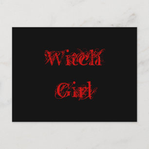 Witch Girl Briefkaart