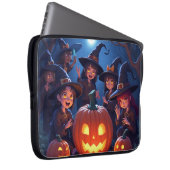 Witch Halloween Dark Theme Electronics Bag Laptop Sleeve (Voorkant Rechts)