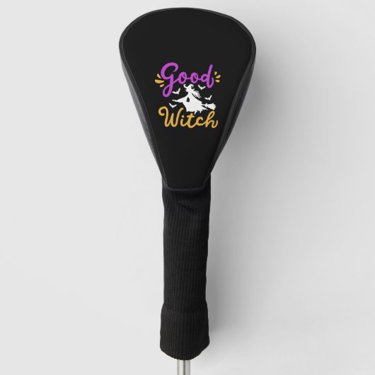 Witch Halloween Golfheadcover (Voorkant)