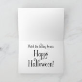 Witch Halloween Kaart (Binnen)
