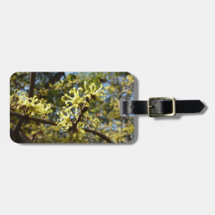 Witch Hazel Flowers Bagagelabel