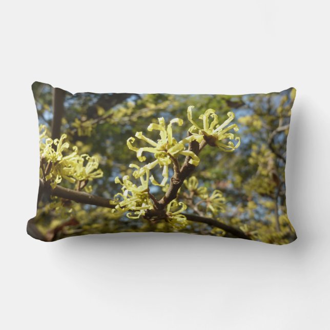 Witch Hazel Flowers Kussen (Voorkant)