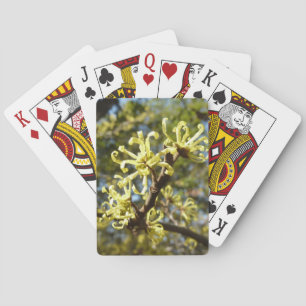 Witch Hazel Flowers Pokerkaarten