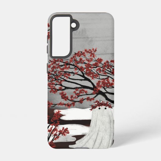 Witch Hazel Ghost Samsung Galaxy Hoesje (Achterkant)