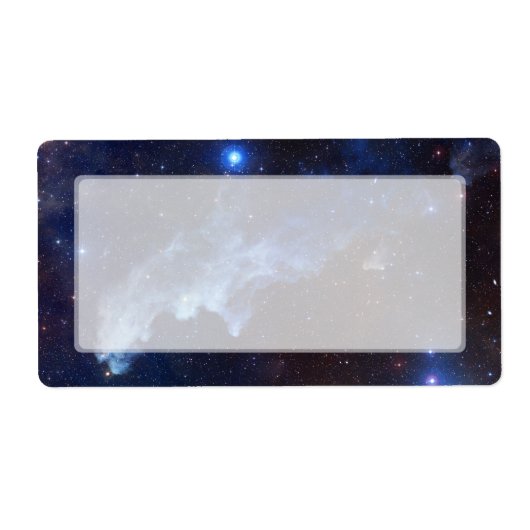 Witch Head Nebula NASA Space Etiket (Voorkant)