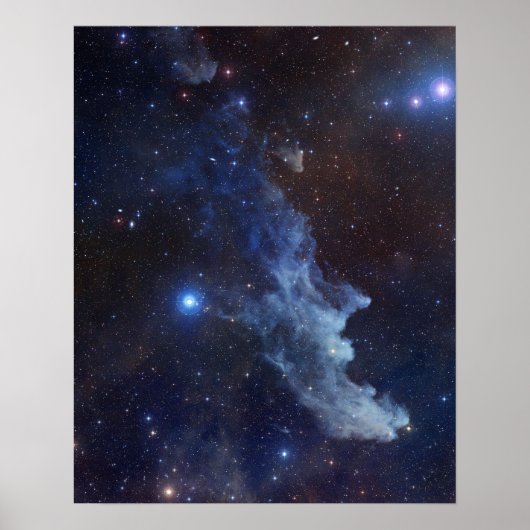 Witch Head nebula ruimte NASA-astronomie Poster (Voorkant)