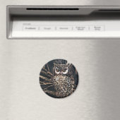 Witch in Owl Form Magneet (Insitu (Vaatwasser))