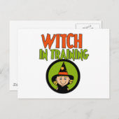 Witch in Training T-shirts en cadeautjes Briefkaart (Voorkant / Achterkant)