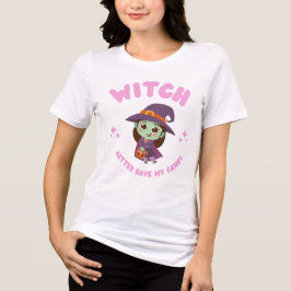 Witch kan beter mijn Snoep hebben Tri-Blend Shirt