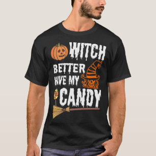 Witch kan beter mijn Snoepjes shirt hebben