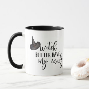 Witch kan mijn Snoep Mok hebben