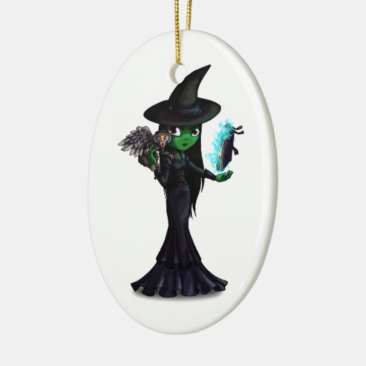 Witch Keramisch Ornament (Links)