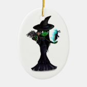 Witch Keramisch Ornament (Voorkant)