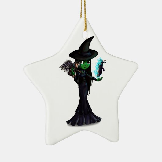 Witch Keramisch Ornament (Rechts)