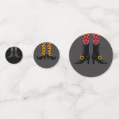 Witch Legs Halloween | Whimsical Confetti (Achterkanten)