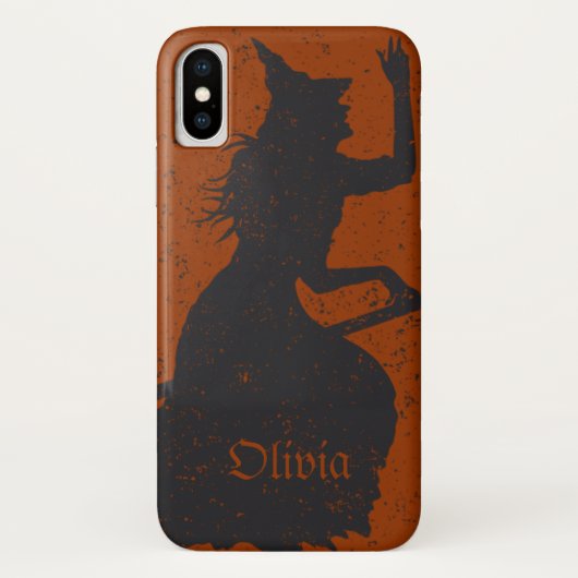 Witch Magic Grunge Illustratie Gepersonaliseerd Case-Mate iPhone Case (Achterkant)