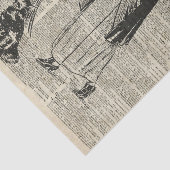 Witch met Cat Haloowen party Gift Decoration Tissuepapier (Detail)