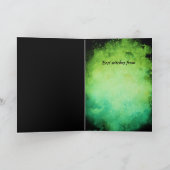 Witch met cauldron Happy Halloween-kaart Kaart (Binnen)