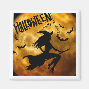 Witch Mid Night Chronicals Stick Magnet Magneet