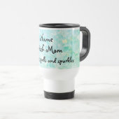 Witch Mom personnalisée Voyage Mug (Devant droit)