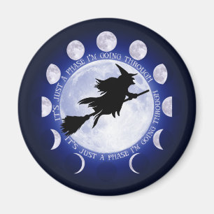 Witch Moon Phase magnet