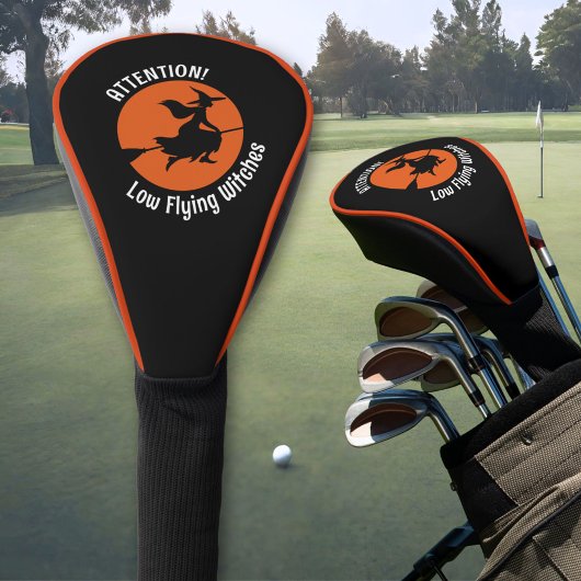 Witch op Broom Golfheadcover