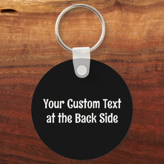 Witch op Broom Sleutelhanger (Achterkant)