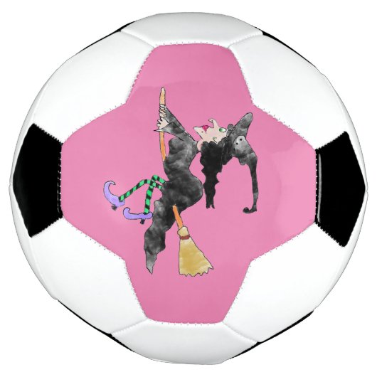 Witch op Broom Voetbal (Gedraaid)