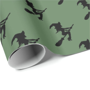 Witch op Broomstick Cadeaupapier