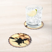 Witch Over Moon Halloween Onderzetters (Insitu)