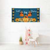 Witch Parking only Halloween Jack OLantern Spooky Spandoek (Insitu)