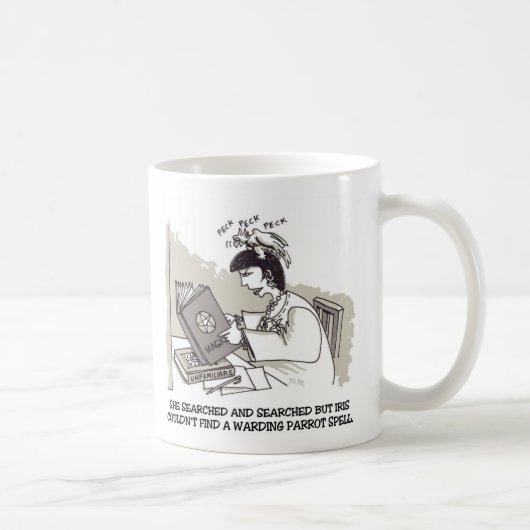 Witch Parrot left hand mug (Droite)
