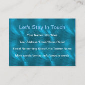 Witch Pentagram Visitekaartje (Achterkant)