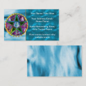 Witch Pentagram Visitekaartje (Voorkant / Achterkant)